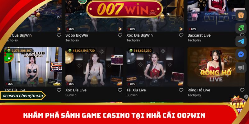 Tham Gia 007win - Nhận Ưu Đãi Hấp Dẫn, Thắng Lớn Mỗi Ngày